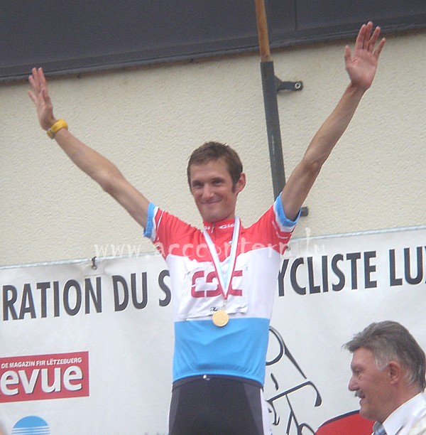 Frank Schleck champion de Luxembourg 2005 catégorie élite